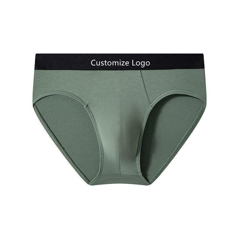 Men Pouch Underwear Triangle Underwear Hip Briefs Classic Cotton Men Briefs