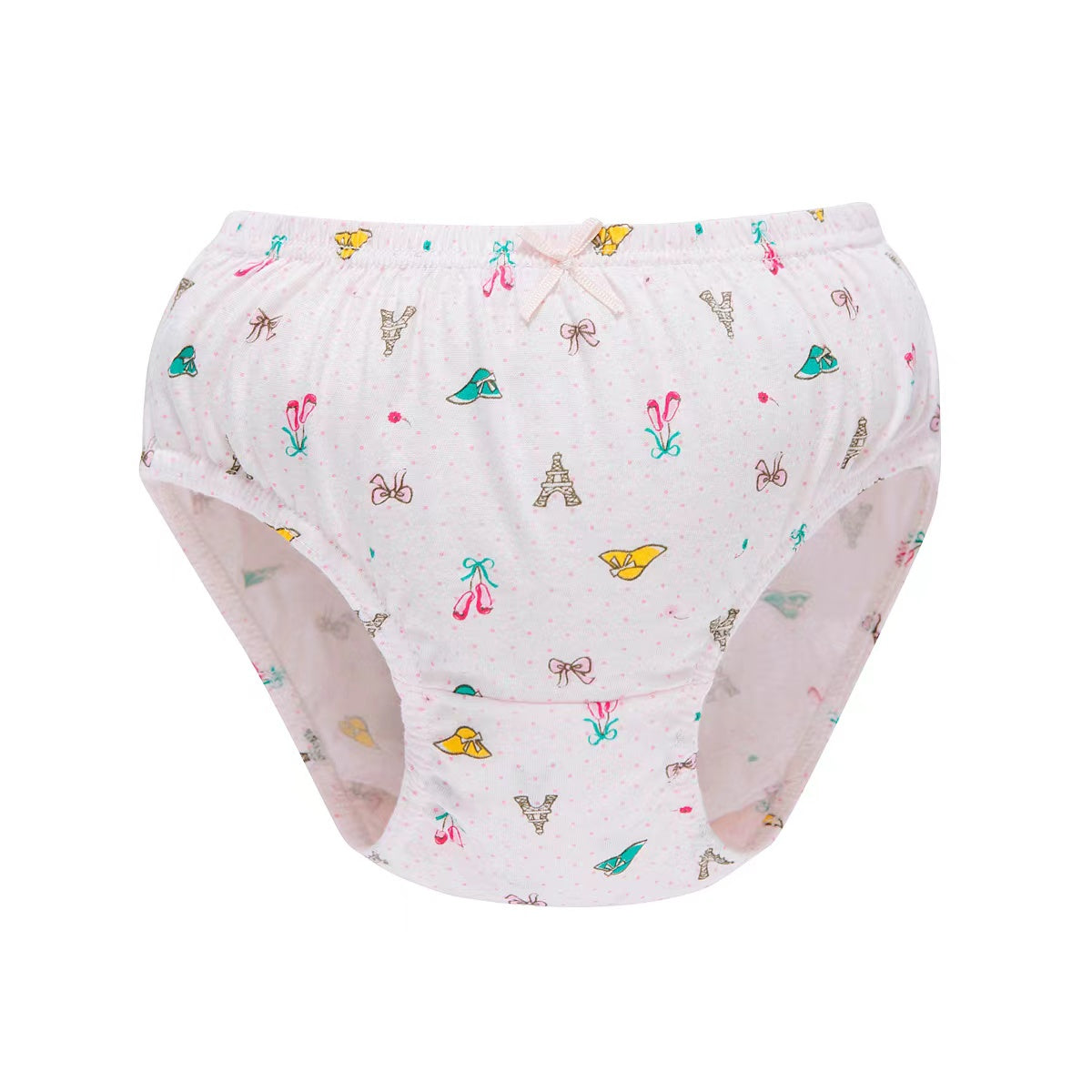 5PCS/BOX Gift Pack Little Girls' Soft Cotton Underwear Kids Cool Breathable Comfort Panty Briefs Toddler Undies