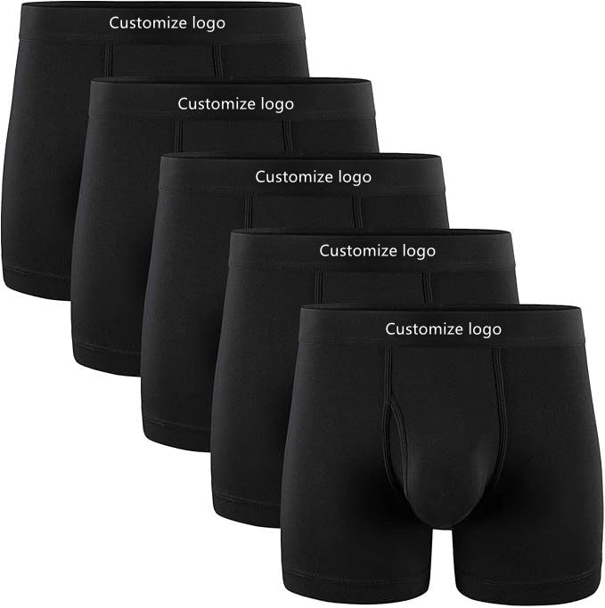 Men's Sports Underwear Quick Dry Moisture Wicking Boxer Briefs Support Pouch