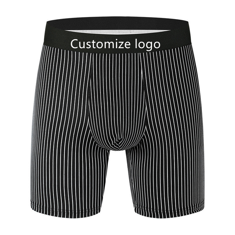 China Factory Men's Underwear Comfortable Skin Friendly Mid Rise Men Modal Boxer Briefs