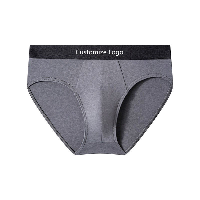 Men Pouch Underwear Triangle Underwear Hip Briefs Classic Cotton Men Briefs