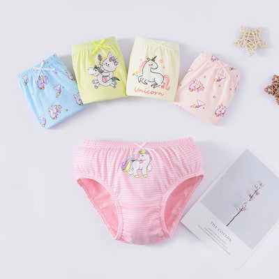 Best Selling Children's Underwear Cotton Lovely Baby Girls Panty Briefs
