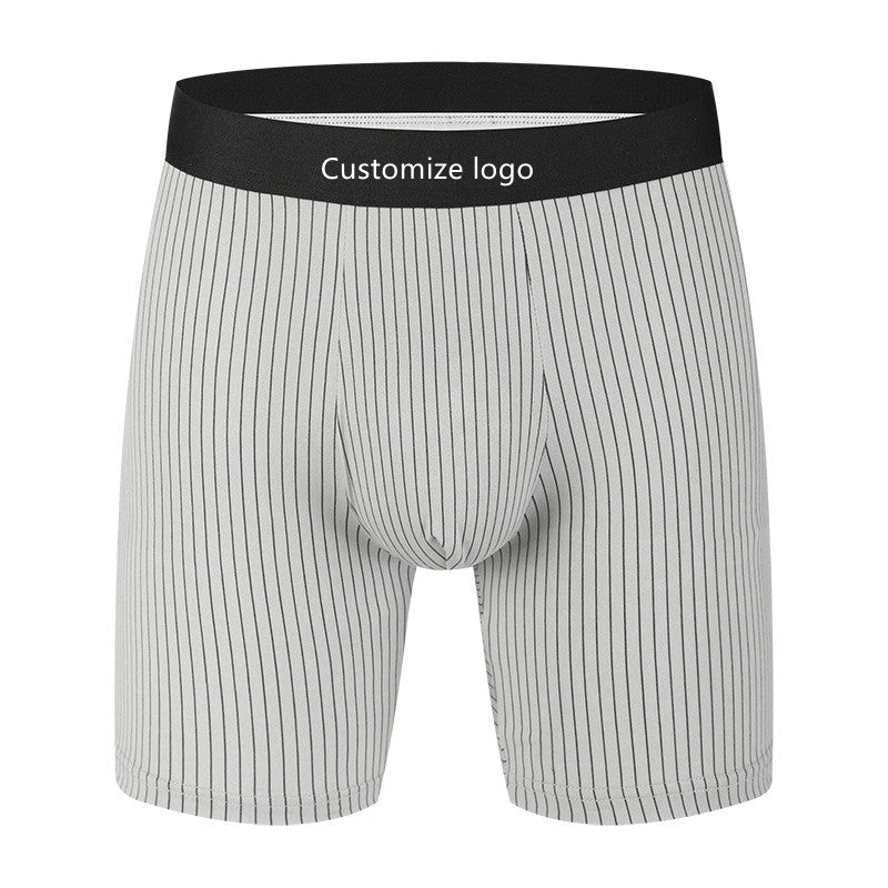 China Factory Men's Underwear Comfortable Skin Friendly Mid Rise Men Modal Boxer Briefs