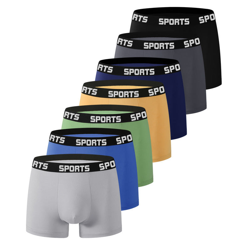 Men's Sports Underwear Quick Dry Moisture Wicking Boxer Briefs Support Pouch