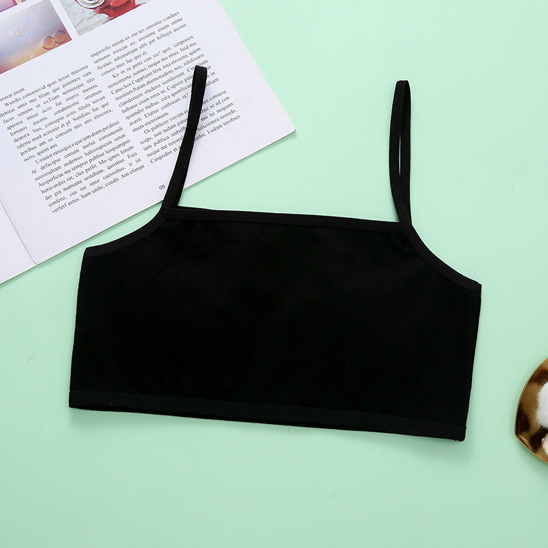 First Training Bras for Girls Breathable Soft Cotton Bralette For Girls(Age 8-12)