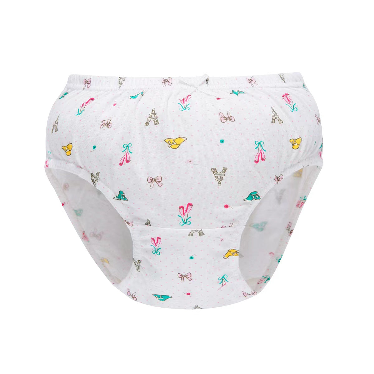 5PCS/BOX Gift Pack Little Girls' Soft Cotton Underwear Kids Cool Breathable Comfort Panty Briefs Toddler Undies