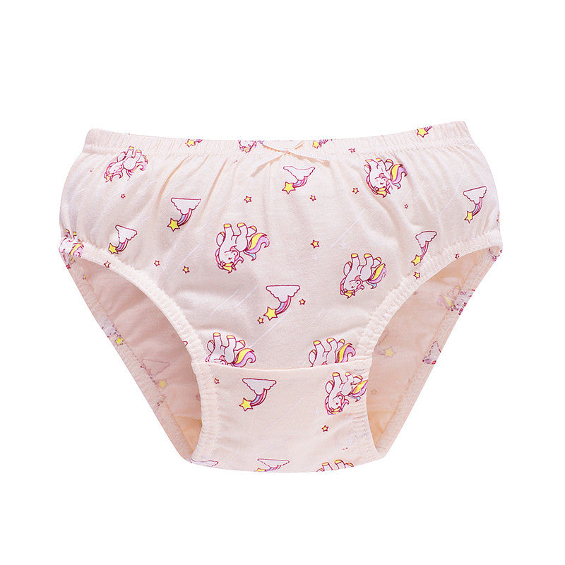 Best Selling Children's Underwear Cotton Lovely Baby Girls Panty Briefs