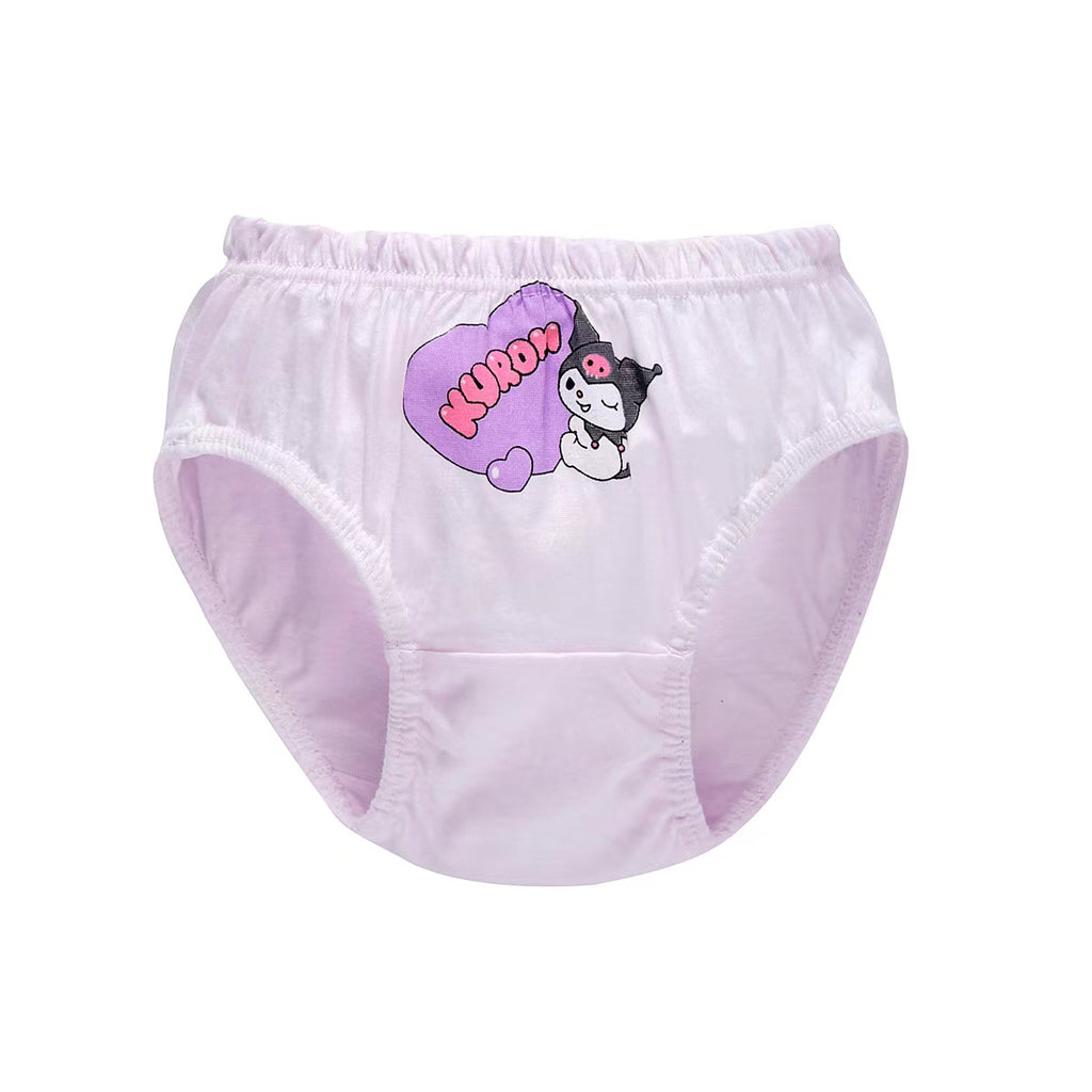 5PCS/Lot Kids Underwear Baby Girls Panties Cotton Floral Print Cute Kid Panties