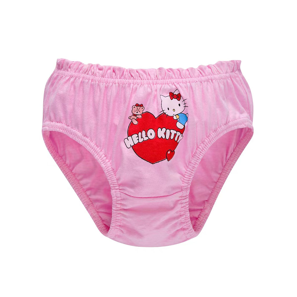 5PCS/Lot Kids Underwear Baby Girls Panties Cotton Floral Print Cute Kid Panties