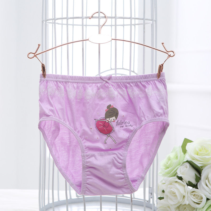 Hot Sale Children's Underwear Cute Cartoon Cotton Briefs for Girls