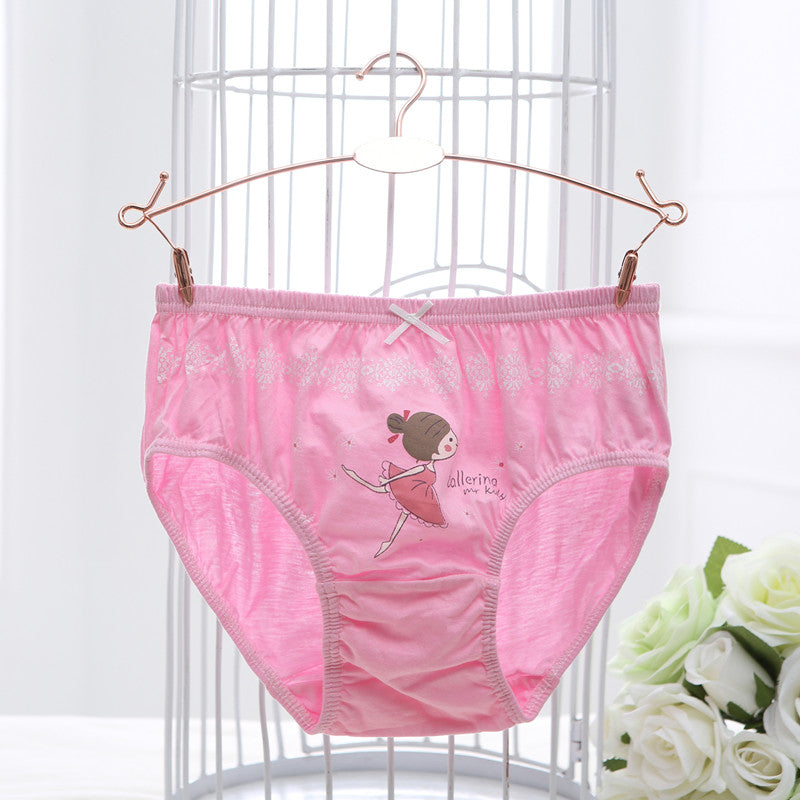 Hot Sale Children's Underwear Cute Cartoon Cotton Briefs for Girls